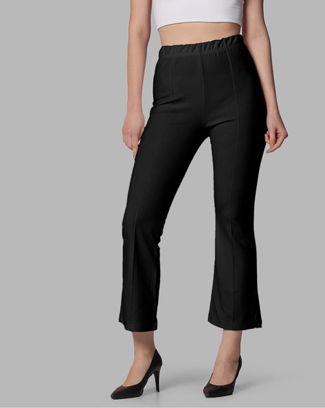 Buy Black Trousers & Pants for Women by SELVIA Online
