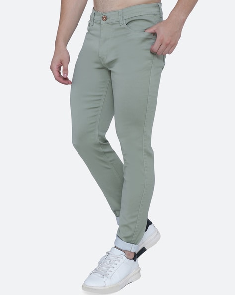 Buy Green Jeans for Men by awack Online