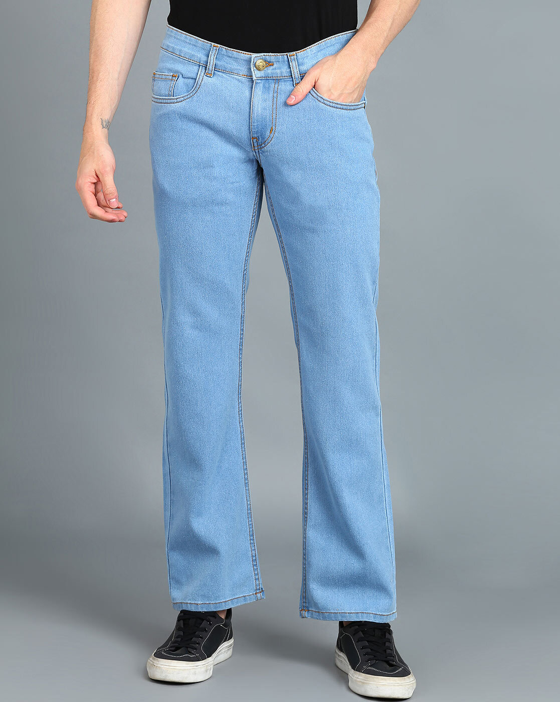 Hnewly Casual Bell Bottom Pants Jeans for Women Blue Elastic Fashion Y2K  Trousers Autumn New High Waisted Flare Jeans in 2024 | High waisted flare  jeans, High waisted flares, Y2k trousers