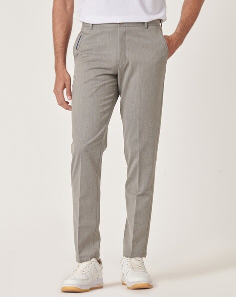 Buy Blue Trousers & Pants for Men by Mr Button Online