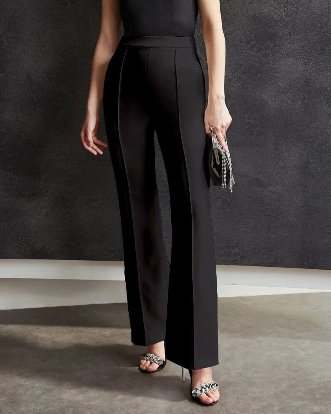 GETERA Regular Fit Women Black Trousers - Buy GETERA Regular Fit Women  Black Trousers Online at Best Prices in India | Flipkart.com