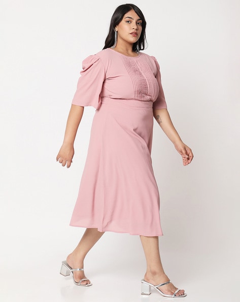 Buy Pink Dresses for Women by Mish Online