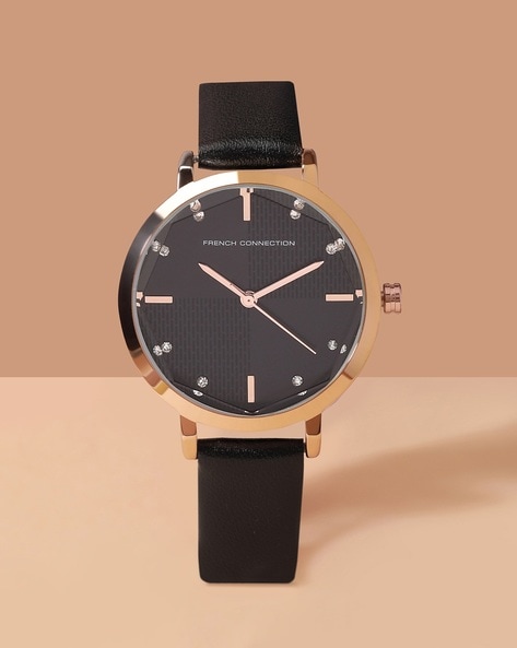 Buy French Connection Men Dial & Leather Straps Analogue Watch - Watches  for Men 23951992 | Myntra