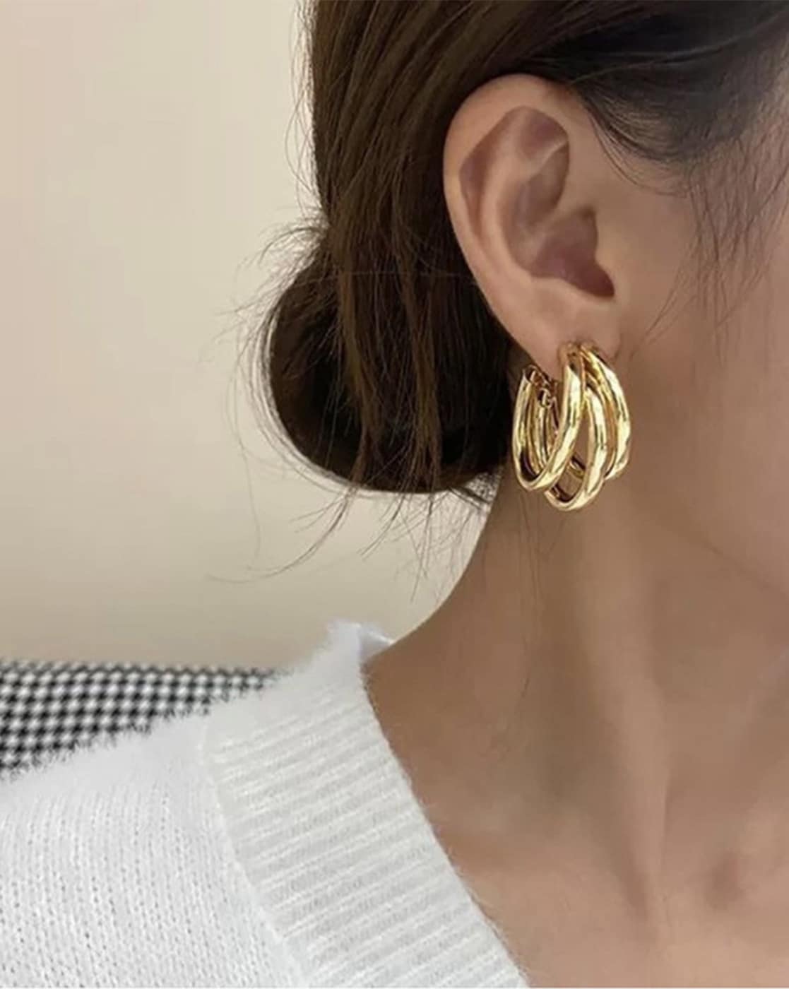 Double Hoop Earrings – Little Sycamore