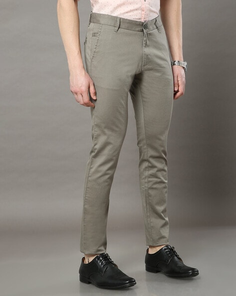 Buy COOL COLORS Men Beige Slim Fit Solid Regular Trousers  Trousers for  Men 9935663  Myntra