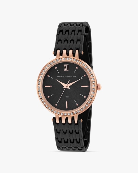Daniel Klein Premium Women Silver - Emboss Dial With Stone Watch