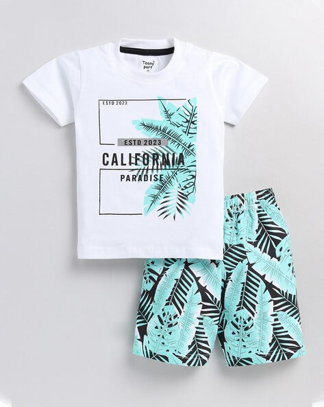 Tropical print baby clearance clothes