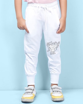 Kids white clearance joggers