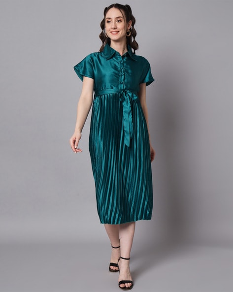 Satin fabric dress ojuolade | Afrika Color Barcelona