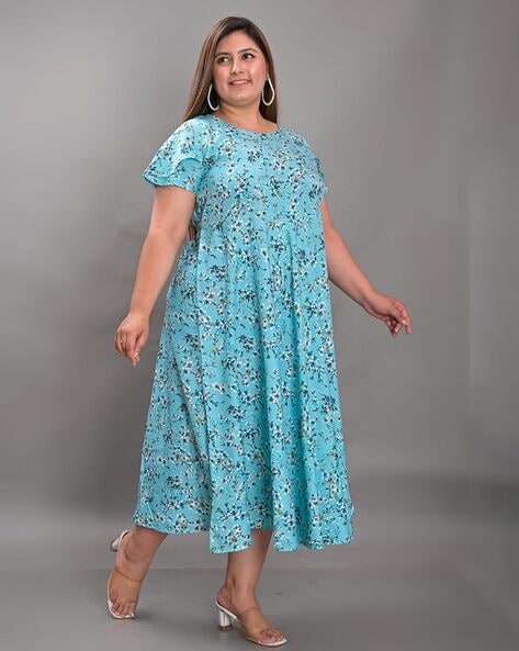 Aqua fit hotsell and flare dress