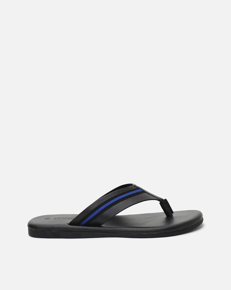 Buy Black Flip Flop Slippers for Men by AZZARO BLACK Online