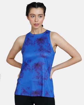 Buy Blue Tops & Tshirts for Women by Zelocity Online