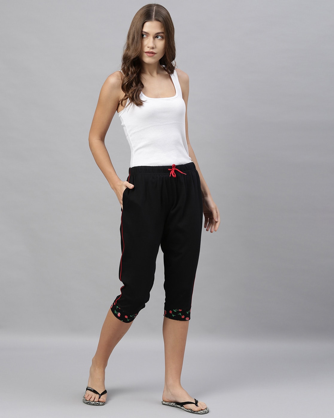Buy Black Trousers & Pants for Women by Kryptic Online