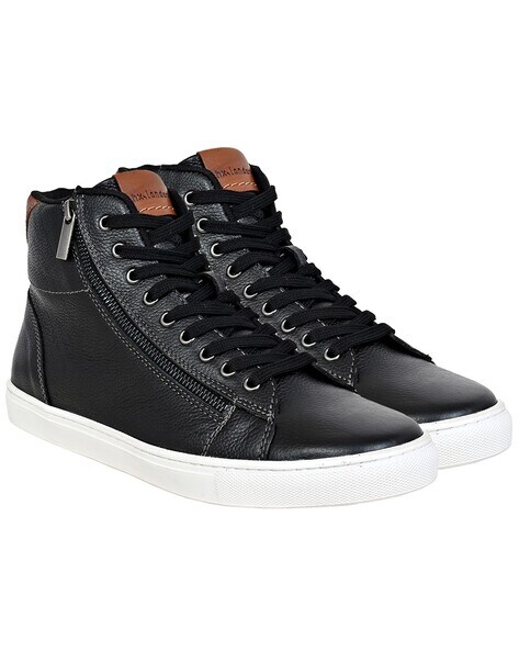 Zip sales front sneakers