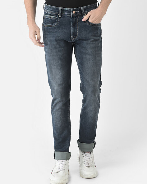 Mid-Rise Jeans with 5-Pockets