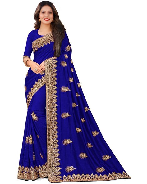 Vox Super Hit Royal Charm Soft Lichi Silk Banarasi Saree