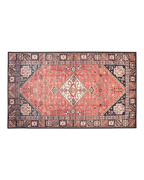 AAZEEM Rectangle Velvet Rug with Anti Slip Backing 48" x 72"