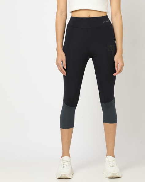 Plus Size High Waisted 3/4 Capri Leggings | B Free Australia