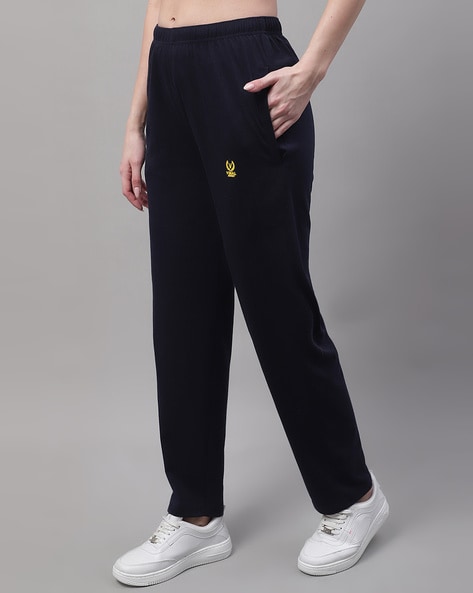 Buy Women's Regular Fit Cotton Joggers,Comfortable Lower,Trouser, Track Pant,  Sports,Night n Daily Use Gym Wear Lounge Pant for Ladies, Black, M to 2XL  Online at desertcartINDIA