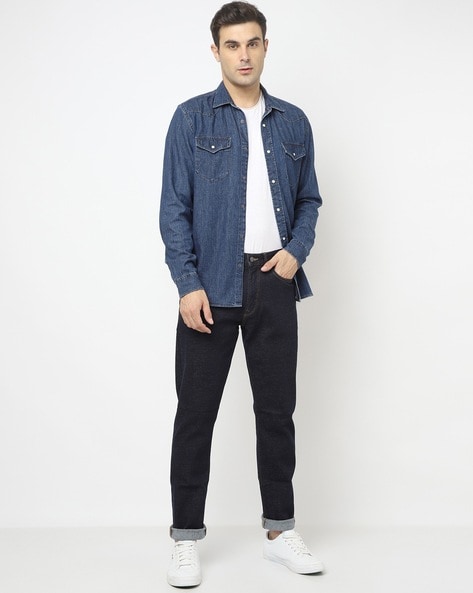 Buy Navy Blue Jeans for Men by GAP Online