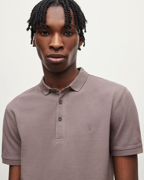 All saints outlet polo