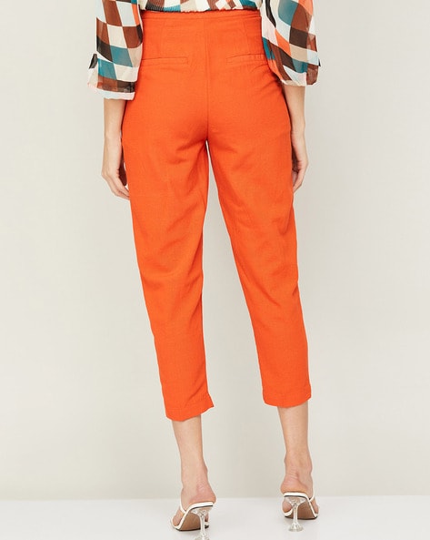 Stretchable ORANGE Capris at Rs 150/piece in Hyderabad