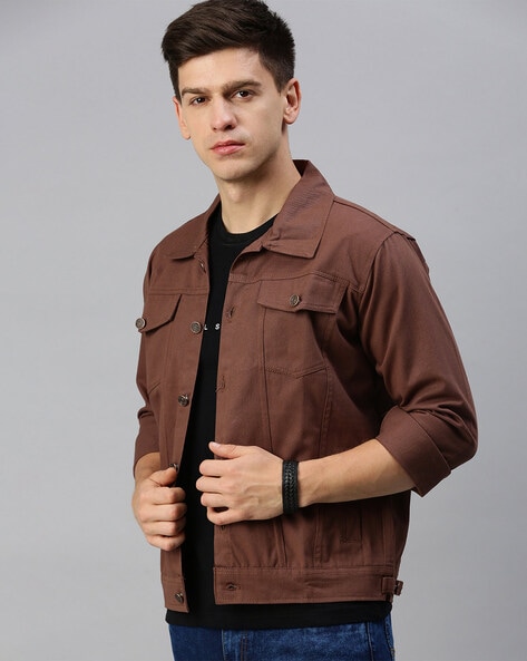 KLIZEN 3/4th Sleeve Solid Men Denim Jacket - Buy KLIZEN 3/4th Sleeve Solid Men  Denim Jacket Online at Best Prices in India | Flipkart.com