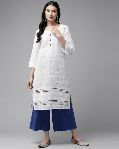 White Kurta Girls Kurta Online Buy White Kurtas For Women By
