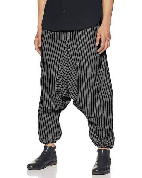 Buy Black Pyjamas Churidars for Men by Fressia Fabrics Online