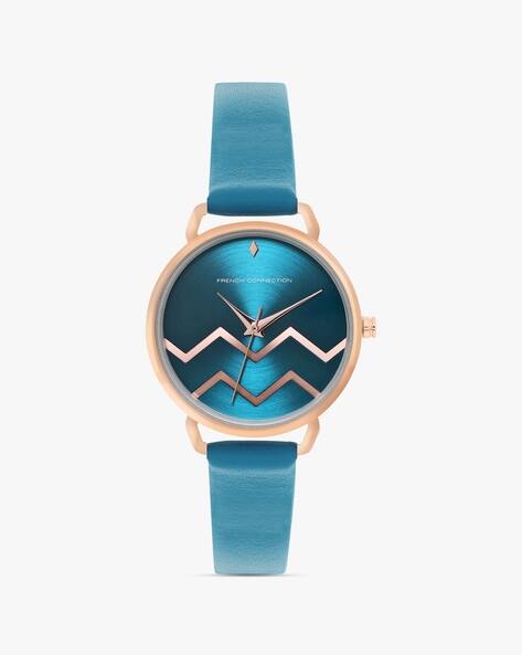 French Connection Women Teal Dial Analogue Watch - FCN00088C