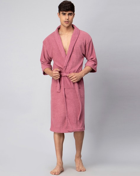 Terry cotton sale dressing gown