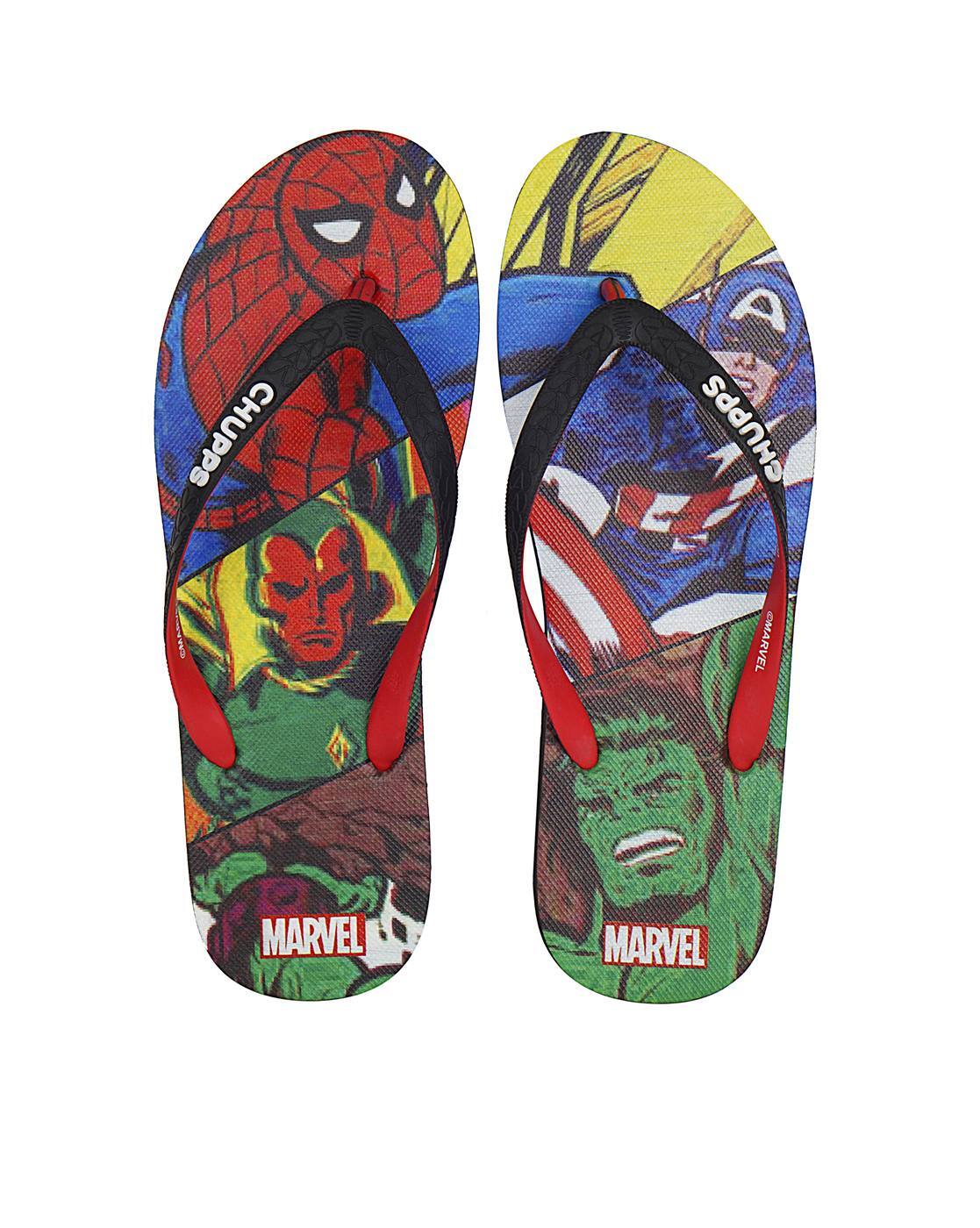 Avengers top flip flops