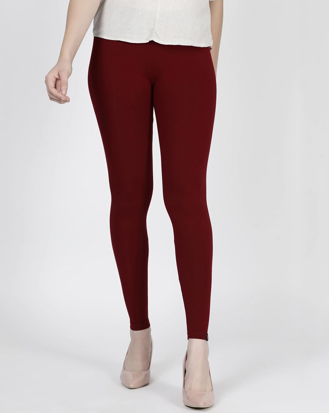 Buy Pink & Blue Leggings for Women by MISSIVA Online | Ajio.com