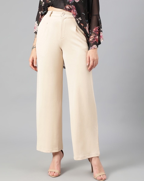 Women's High Waisted Trousers | M&S