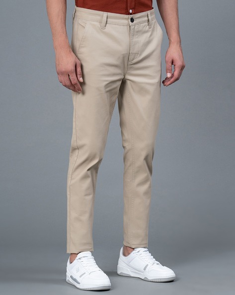 RED TAPE Slim Fit Men Brown Trousers  Buy RED TAPE Slim Fit Men Brown  Trousers Online at Best Prices in India  Flipkartcom