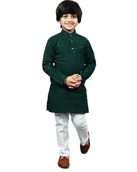 AlHabib Designer Baby Lawn Kurta Trouser for Kids Eid Dress Collection –  Harith Online