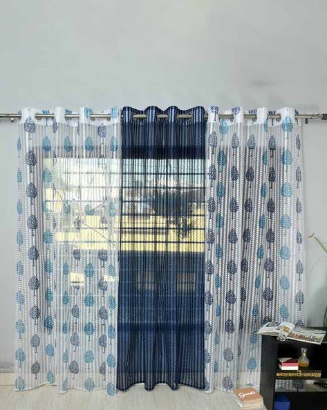 Buy Brown Curtains & Accessories for Home & Kitchen by Homefab India Online