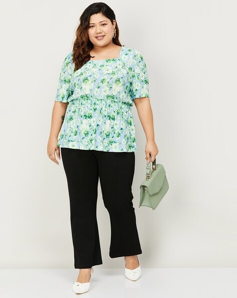 Buy Plus Size Bottom Wear and large size pants  skirts for Women