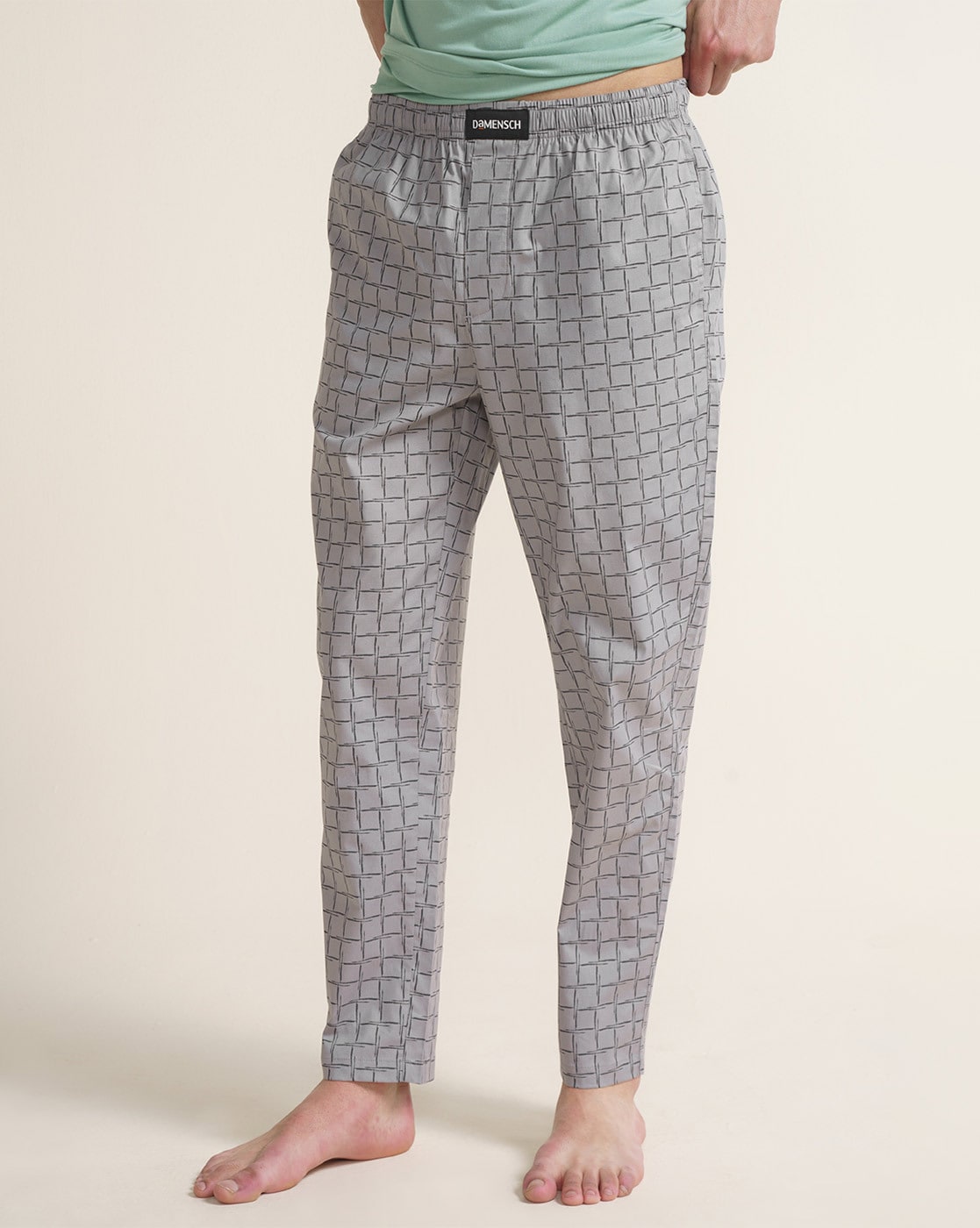 Mens grey 2024 pj bottoms