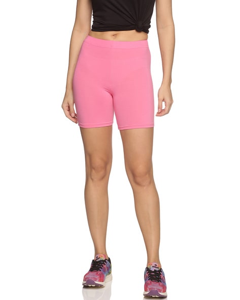 Womens pink cycling shorts new arrivals