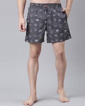 pepe jeans Stickers Printed Boxers with Elasticated Waistband-picture-31