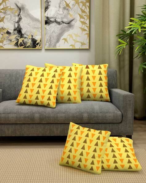 KLOTTHE Set of 5 Geometric Print Cushion Covers