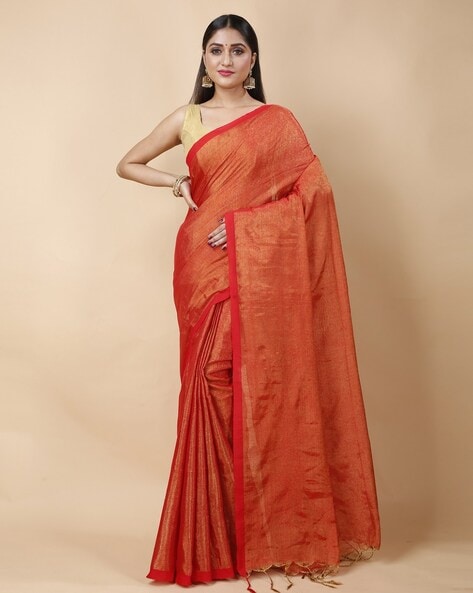 Khadi Linen Ball Saree Green Color in Kolkata at best price by Mimi's  Collection - Justdial