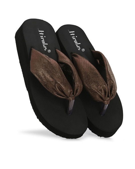 Buy Blue Flip Flop & Slippers for Women by CHIPS CONDOR Online | Ajio.com