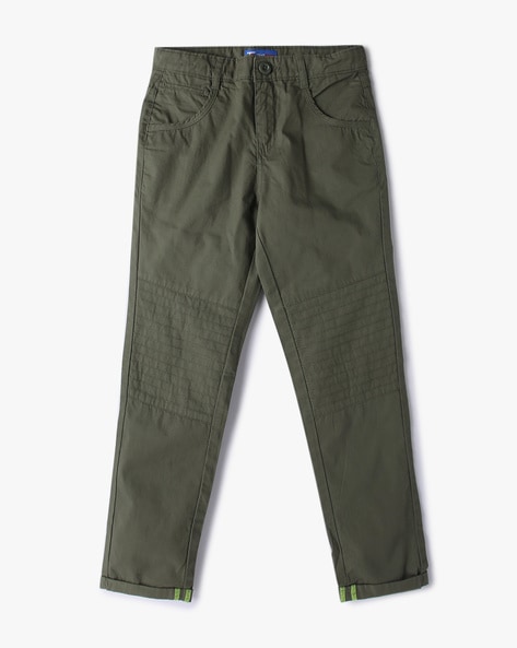 XFLWAM Women's Dark High Waist Cotton Trousers Jogger Sweatpants Loose  Casual Pants Teen Girls Army Green L - Walmart.com
