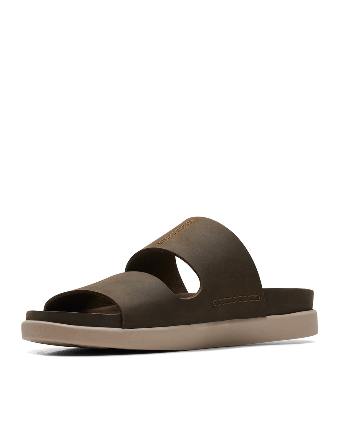 Clarks green shop sandals