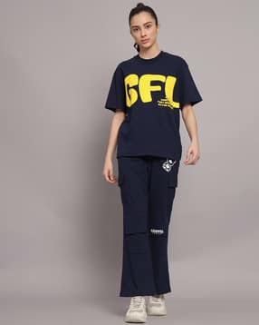 griffel Graphic Print Crew-Neck T-Shirt with Pyjamas-picture-9
