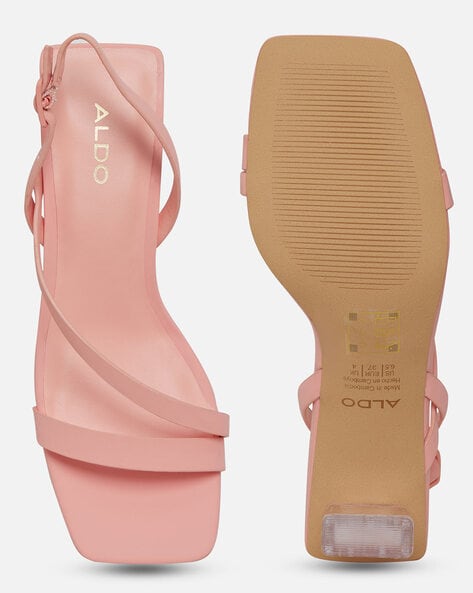 Aldo 2025 pink sandals