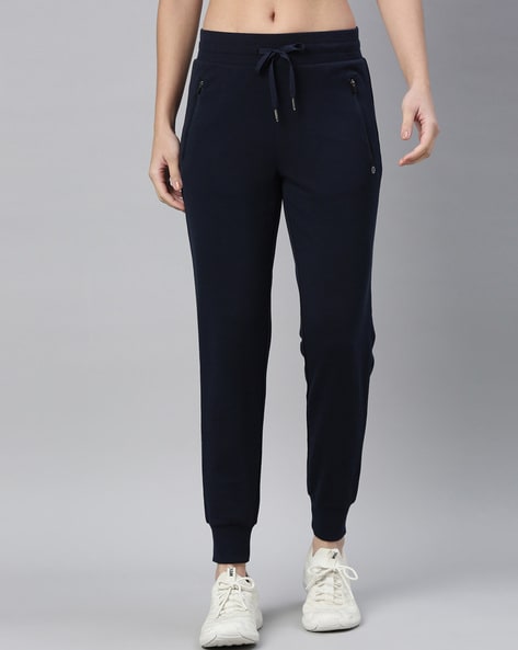 Buy Olive Night Track Pants for Women by ENAMOR Online | Ajio.com