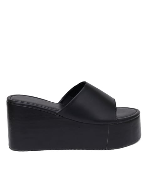 Wedge slides online black